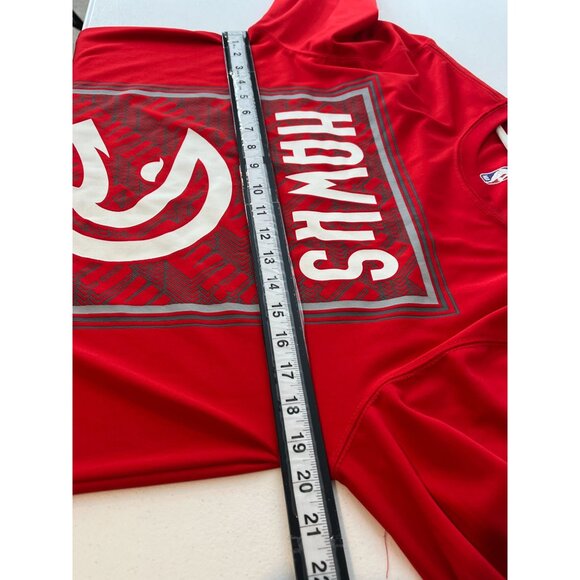 Atlanta Hawks T Shirt Mens Medium Top Basketball Tee NBA Graphic Activewear Gym - Picture 12 of 13